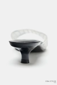 کفش جلو باز زنانه پاشنه کوتاه جلو لاستیکی زارا – ZARA