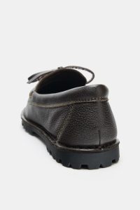 کفش دک زنانه چرمی زیره عاج‌دار زارا – ZARA