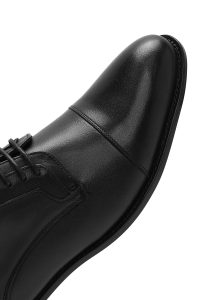 کفش رسمی مردانه مشکی چرمی دری مد