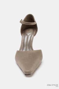 کفش زنانه بنددار پاشنه بلند مچ‌دار زارا – ZARA