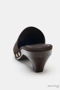 کفش زنانه جیر پاشنه گربه‌ای میخ‌دار زارا – ZARA