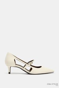 کفش زنانه پاشنه بلند با برش جانبی زارا – ZARA