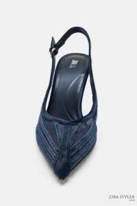 کفش زنانه پاشنه بلند ترکیبی زارا – ZARA