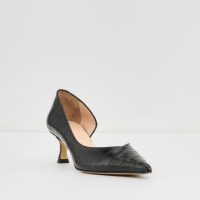 کفش زنانه پاشنه بلند مشکی کروکو آلدو NEPAL-TR – ALDO