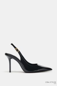 کفش زنانه پاشنه‌بند فلزی زارا – ZARA