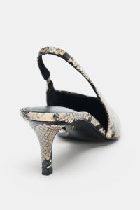 کفش زنانه پشت‌باز طرح حیوانات زارا – ZARA