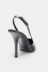 کفش زنانه پشت‌باز ورنی زارا – ZARA