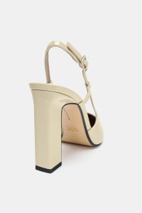 کفش زنانه پشت‌باز پاشنه بلند زارا – ZARA