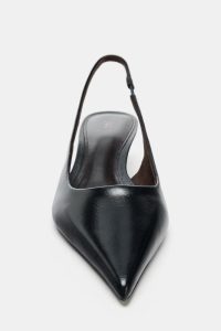 کفش زنانه چرم پشت‌باز زارا – ZARA