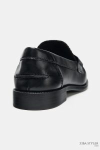 کفش لوفر زنانه تخت چین‌دار زارا – ZARA