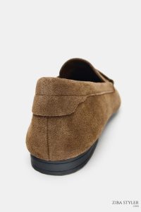 کفش لوفر زنانه جیر دوخته‌دار زارا – ZARA