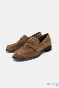 کفش لوفر زنانه جیر پنی زارا – ZARA