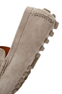 کفش لوفر مردانه جیر بژ دری مد