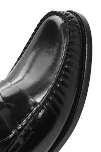 کفش لوفر مردانه چرم مشکی کلاسیک دری مد