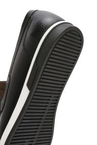 کفش لوفر مردانه چرم مشکی کژوال دری مد