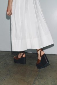 کفش لژدار چرمی زنانه بندی زارا – ZARA