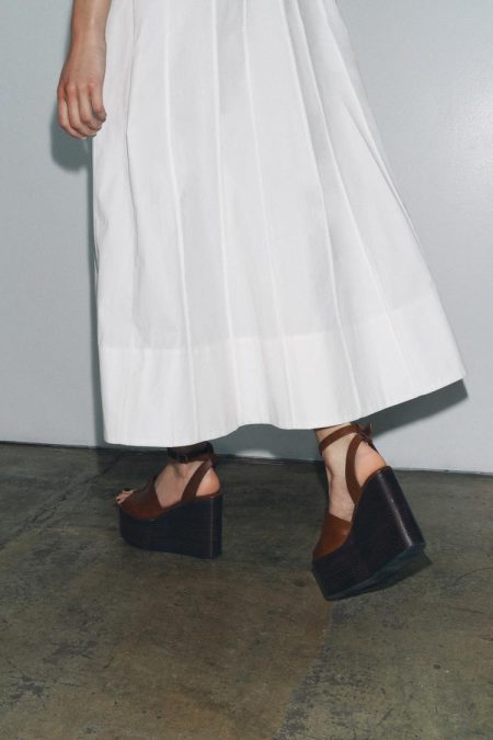 کفش لژدار چرمی زنانه بندی زارا – ZARA