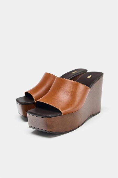 کفش لژدار چرمی زنانه زارا – ZARA