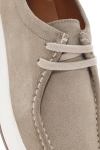 کفش مردانه جیر بژ بندی کژوال دری مد