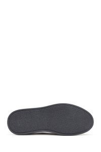 کفش مردانه جیر طوسی بندی کژوال دری مد