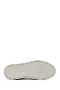 کفش مردانه جیر طوسی بندی کژوال دری مد