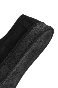 کفش مردانه جیر مشکی بندی کژوال دری مد