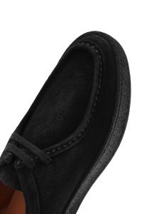 کفش مردانه جیر مشکی بندی کژوال دری مد