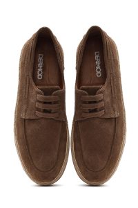 کفش مردانه جیر ویزون بندی کژوال دری مد