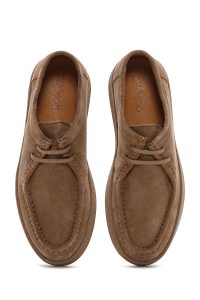 کفش مردانه جیر ویزون بندی کژوال دری مد