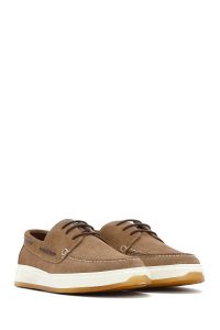 کفش مردانه جیر ویزون بندی کژوال دری مد