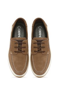 کفش مردانه جیر ویزون بندی کژوال دری مد