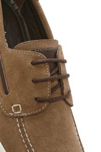 کفش مردانه جیر ویزون بندی کژوال دری مد