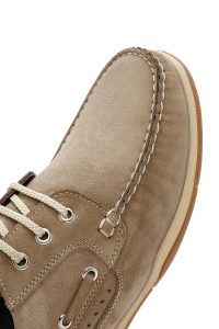 کفش مردانه نبوک بژ بندی کژوال دری مد