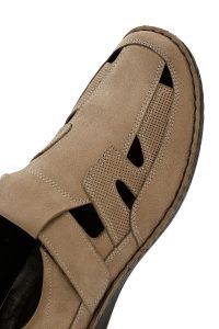 کفش مردانه نبوک بژ کژوال دری مد