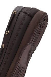 کفش مردانه چرم قهوه‌ای راحتی کژوال دری مد