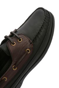 کفش مردانه چرم مشکی راحتی کژوال دری مد