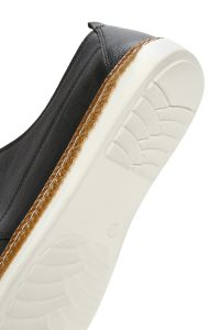 کفش مردانه چرم مشکی کژوال دری مد