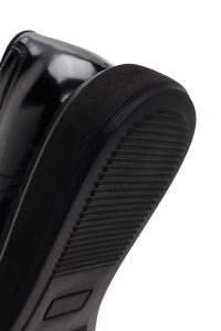 کفش مردانه چرم مشکی کژوال دری مد