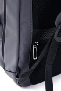 کوله پشتی سخت پارچه ای خاکستری مردانه D-PACK دری مد