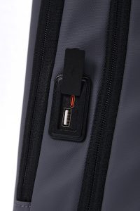 کوله پشتی سخت پارچه ای خاکستری مردانه D-PACK دری مد