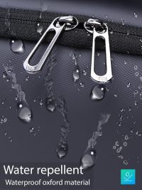 کوله پشتی سخت پارچه ای خاکستری مردانه D-PACK دری مد