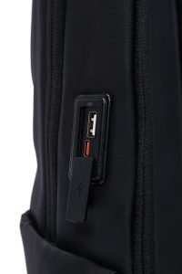 کوله پشتی سخت پارچه ای مشکی مردانه D-PACK دری مد