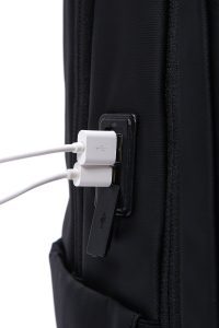 کوله پشتی سخت پارچه ای مشکی مردانه D-PACK دری مد