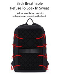 کوله پشتی مشکی مردانه D-PACK دری مد