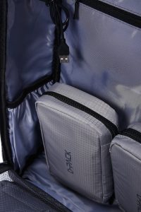 کوله پشتی پارچه ای مشکی مردانه D-PACK دری مد