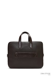 کیف اداری مردانه قهوه‌ای دری مد