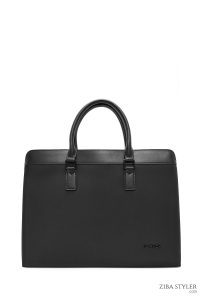 کیف اداری مردانه مشکی بند بلند D-Pack دری مد