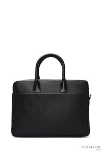 کیف اداری مردانه مشکی بند بلند دری مد