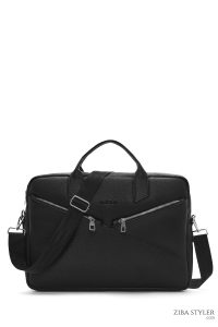 کیف اداری مردانه مشکی دری مد