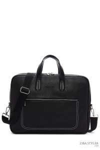 کیف اداری مردانه مشکی دری مد